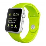 Ficha técnica e caractérísticas do produto Pulseira Sport Tamanho Feminino Verde Compativel com Apple Watch de 42mm e 44mm