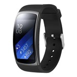 Pulseira Tradicional Samsung Gear Fit 2 / Fit 2 Pro - Preto