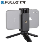 Ficha técnica e caractérísticas do produto Tripé PULUZ Mini Plastic Folding portátil tripé universal telefone braçadeira do suporte Smartphones Holder Clip