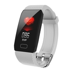 Ficha técnica e caractérísticas do produto FLY Q1 HD inteligente Banda Blood Pressure Monitor de freqüência cardíaca de Fitness Rastreador inteligente Pulseira de Fitness Assista Smart Watch Accessories