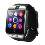 Ficha técnica e caractérísticas do produto Q18 smart watch mobile phone Bluetooth card smart wear beautiful curved fashion watch gift factory direct sales