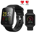 Ficha técnica e caractérísticas do produto Q9 Smartwatch Esporte Relógio Inteligente Android IOS Smart Bracelet PRETO