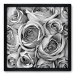 Ficha técnica e caractérísticas do produto Quadro Decorativo - Rosas - 50cm x 50cm - 005qnfcp