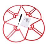 Ficha técnica e caractérísticas do produto Quadro Drone Hélice de protecção da hélice capa de proteção para Mi 4K / 1080P Drone Peças Originais 4Pcs / Set