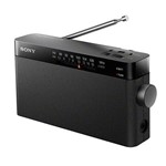 Ficha técnica e caractérísticas do produto Rádio Bc Fm Am a Pilha Sony Icf 306 Preto