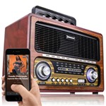 Ficha técnica e caractérísticas do produto Radio Bluetooth Retrô D-bh2026 - Grasep