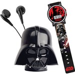 Ficha técnica e caractérísticas do produto Rádio e Relógio Star Wars Darth Vader - Candide