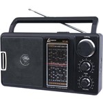 Rádio Portátil AM/FM/TV 12 Faixas RP69 Preto - Lenoxx