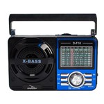 Rádio Portátil Am/fm/usb/sd D-f10-grasep