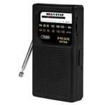 Rádio Portátil Megastar Cx16a Am/Fm - Preto