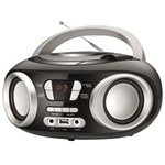 Ficha técnica e caractérísticas do produto Rádio Portátil Mondial Boom Box NBX-13 Entrada USB Auxiliar Rádio FM – 6W