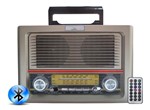 Ficha técnica e caractérísticas do produto Rádio Recarregável Am/fm/sd/usb/bluetooth D-f11 Grasep