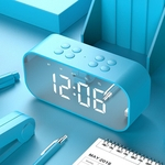 Ficha técnica e caractérísticas do produto Amyove Lovely gift Alarm Clock Radio com Wireless Speaker Bluetooth FM Radio Night Light quartos casa cozinha do escritório Crianças