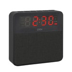 Ficha técnica e caractérísticas do produto Rádio Relógio Bluetooth Oex Clock Speaker Wake Cs100 - Preto