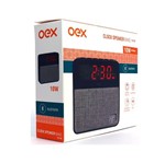 Radio Relogio Bluetooth Wake Preto Cs100 Oex