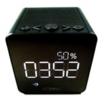 Rádio Relógio Despertador Digital Bluetooth Usb Cartão Sd Fm Le-673 - Lelong