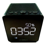 Rádio Relógio Despertador Digital Bluetooth Usb Cartão Sd Fm Le-673
