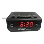 Ficha técnica e caractérísticas do produto Radio Relógio Despertador Digital Lelong 671