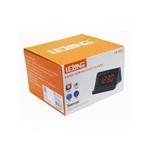 Radio Relogio Despertador Led Luxo com Alarme Sonoro Duplo Am Fm Snooze Bivolt