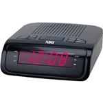 Radio Relógio Digital AM/FM 2 Alarmes NRC-174 127 Volts - Naxa