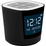 Rádio Relógio Digital Domani DGD21J com 2 Alarmes 6W - Preto