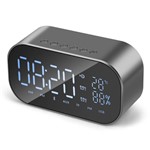 Rádio Relógio 3W RMS Hoopson Clock-01 Micro SD/BT/AUX/Rádio FM