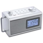 Ficha técnica e caractérísticas do produto Rádio Relógio Digital R5 Teac com Bateria - Branco