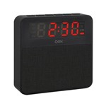 Radio Relogio Oex Clock Speaker Wake FM Micro SD 10W RMS Preto CS100