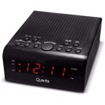 Ficha técnica e caractérísticas do produto Rádio Relógio Quanta Digital Duplo Alarme Qtrar 4300