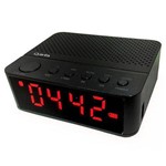 Ficha técnica e caractérísticas do produto Radio Relógio Quanta Qtrbt050 5w com Bluetooth-fm-bateria 1.200 Mah - Preto