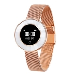 Ficha técnica e caractérísticas do produto LOS Rate Monitor X6 Mulheres relógio inteligente Coração pedômetro IP68 Waterproof fêmeas da aptidão de acompanhamento inteligente Pulseira Bluetooth Sports Smartwatch