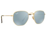 Ficha técnica e caractérísticas do produto Ray-ban Rb3548nl 001/30 Hexagonal L Azul Esp. Tam 51 V10