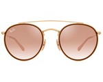 Ficha técnica e caractérísticas do produto Ray-ban Rb3647n 001/7o Double Bridge Rosa Espelhado Tam 51 W7