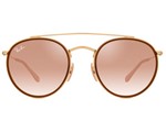 Ficha técnica e caractérísticas do produto Ray-ban Rb3647n 001/7o Double Bridge Rosa Espelhado Tam 51 W11