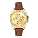 Ficha técnica e caractérísticas do produto Rel?gio Feminino Coach Modelo 14502172 34MM - a Prova D`?gua / Pulseira em Couro