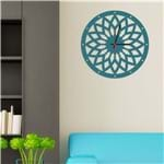 Ficha técnica e caractérísticas do produto RelÃ³gio de Parede Decorativo Premium Mandala Vazado Ãgata MÃ©dio - Multicolorido - Dafiti