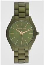 Ficha técnica e caractérísticas do produto RelÃ³gio Michael Kors MK4526/1VN Verde - Verde - Feminino - Dafiti