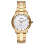 Ficha técnica e caractérísticas do produto Relógio Orient Feminino Eternal Dourado FGSS0133-B1KX - Kanui