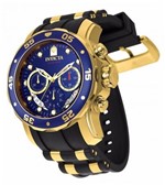 Ficha técnica e caractérísticas do produto Relógio 6983 Pro Diver Original Azul e Dourado