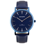 Relógio Akium Masculino Couro Azul - PJG1396N1 - BLUE