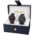 Ficha técnica e caractérísticas do produto Relógio Akribos Xxiv Ak885bk
