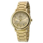 Relogio Feminino Dourado Delicado - AL2036CC/4D Allora