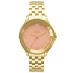 Ficha técnica e caractérísticas do produto Relógio Allora Feminino Ref: Al2035fmd/4t Casual Dourado