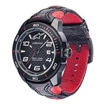 Ficha técnica e caractérísticas do produto Relógio Alpinestars Tech 3H Pulseira Couro Vermelho