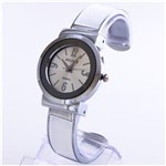 Ficha técnica e caractérísticas do produto Relógio Analógico Bracelete 10021 Branco Rel10040 Relog`s