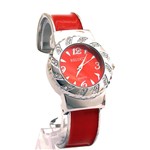 Ficha técnica e caractérísticas do produto Relógio Analógico Bracelete 10024 Vermelho Relog's - REL19086