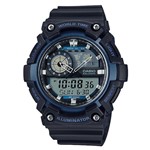 Ficha técnica e caractérísticas do produto Relógio Analógico Digital Masculino Casio AEQ-200W-2AVDF AEQ200W2AVDF - Casio*