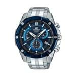 Ficha técnica e caractérísticas do produto Relógio Analógico Edifice EFR-559DB-2AVUDF Prata/Azul