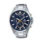 Relógio Analógico Edifice EFV-530D-2AVUDF Prata/Azul