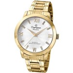 Ficha técnica e caractérísticas do produto Relógio Analógico Feminino Champion Fashion CN29169H Dourado - Pulseira de Aço, Resistente à Água